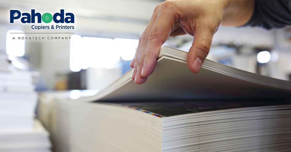 Paper Weights & Types in CMYK Printing A Pahoda Guide